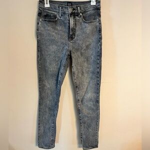 GAP Grey Wash High Waisted Denim